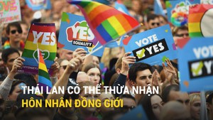 Thái Lan có thể thừa nhận hôn nhân đồng giới