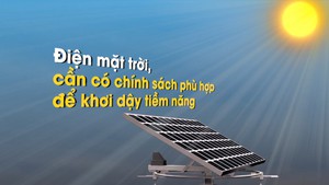 Điện mặt trời, cần có chính sách phù hợp để khơi dậy tiềm năng