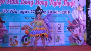 Liên hoan tạo hình bong bóng nghệ thuật đầu tiên tại TP.HCM