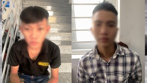 Đặc nhiệm liên quận truy bắt nhóm cướp giật điện thoại