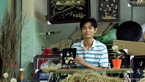 Góc nhìn trưa nay | Độc đáo những bức tranh làm từ rơm