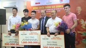 Hậu Sea Game 30: Thầy trò ông Park Hang Seo tiếp tục nhận thưởng “khủng”