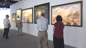 Hơn 200 tác phẩm nghệ thuật tại triển lãm “Ký ức Đường Trường Sơn”
