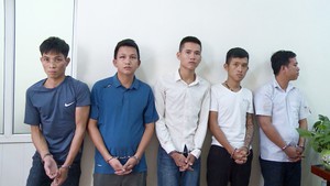 Khởi tố 5 nghi phạm gây rối trật tự công cộng ở khu du lịch Hải Tiến