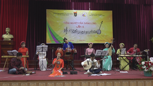 “Tiếng nguyệt cầm Thăng Long” - sân chơi thú vị của bạn trẻ