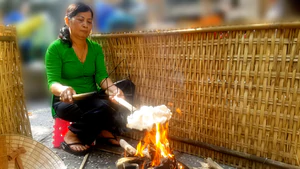 Bánh phồng nếp – hương vị “Tết xưa”