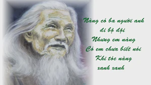 Theo dấu màu hoa sim tím chiều hoang biền biệt - Kỳ 2: Nàng thơ Lê Đỗ Thị Ninh trong bài Màu tím hoa sim