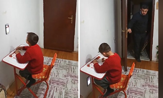 Cậu bé IQ vô cực làm bố tưởng con học hành chăm chỉ
