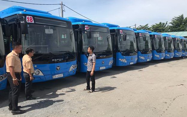 24 xe buýt CNG  thân thiện môi trường bắt đầu chạy ngày 1-12 - Ảnh 1.