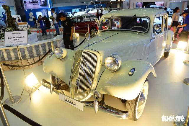 Chiếc Citroen Traction 1942 - Ảnh: QUANG ĐỊNH