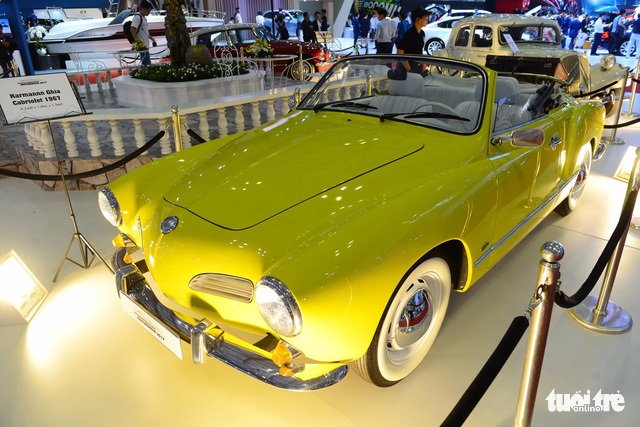 Chiếc Karmannn Ghia Cabriolet 1967 - Ảnh: QUANG ĐỊNH