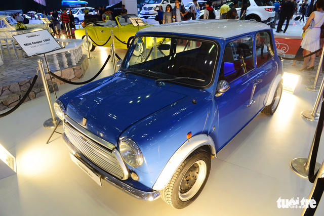 Chiếc Mini Cooper 1967 - Ảnh: QUANG ĐỊNH