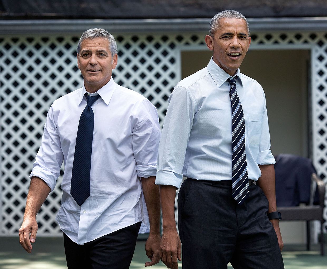 George Clooney khoe chuyện nhắn tin bậy bạ với cựu tổng thống Obama - Ảnh 2.