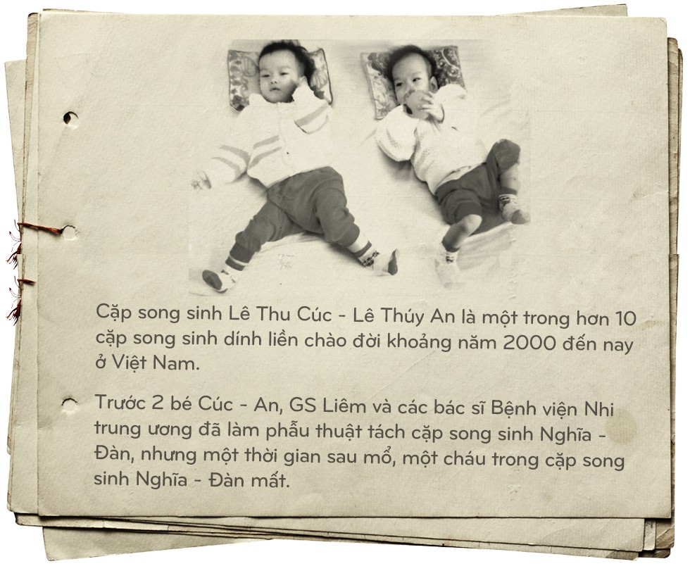 Cúc - An: Điều kỳ diệu của cặp song sinh dính liền 15 năm trước - Ảnh 1.