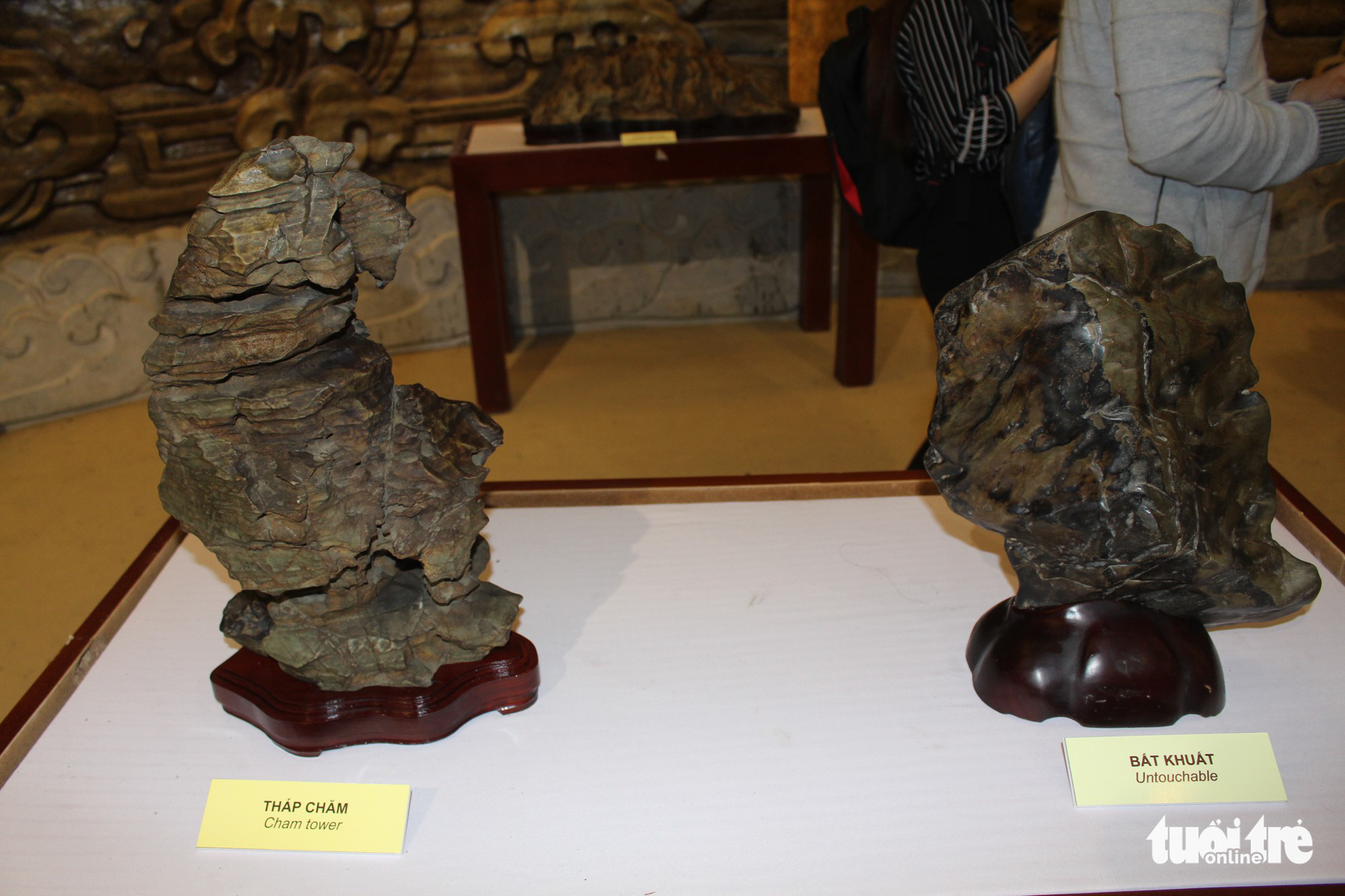 Nhà sưu tập Phan Khôi triển lãm đá cảnh Suiseki tại Đà Nẵng - Ảnh 13.