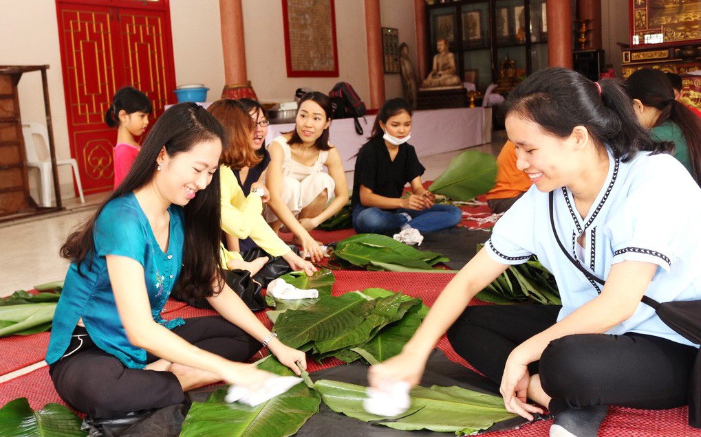 Nồi bánh chưng ở xứ người