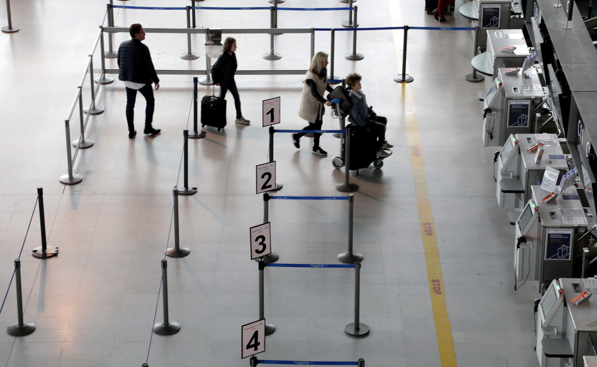 Busy busy airport