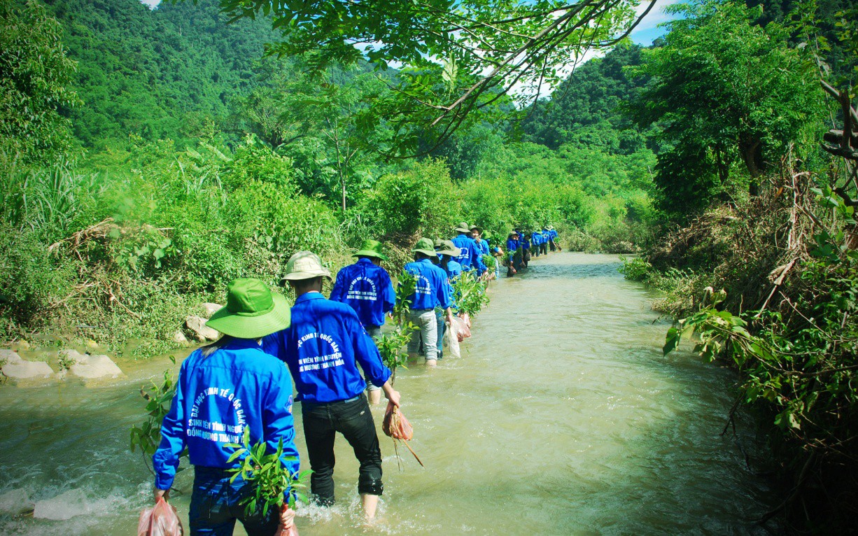 Thanh xuân của tôi là màu áo xanh tình nguyện - Ảnh 1.