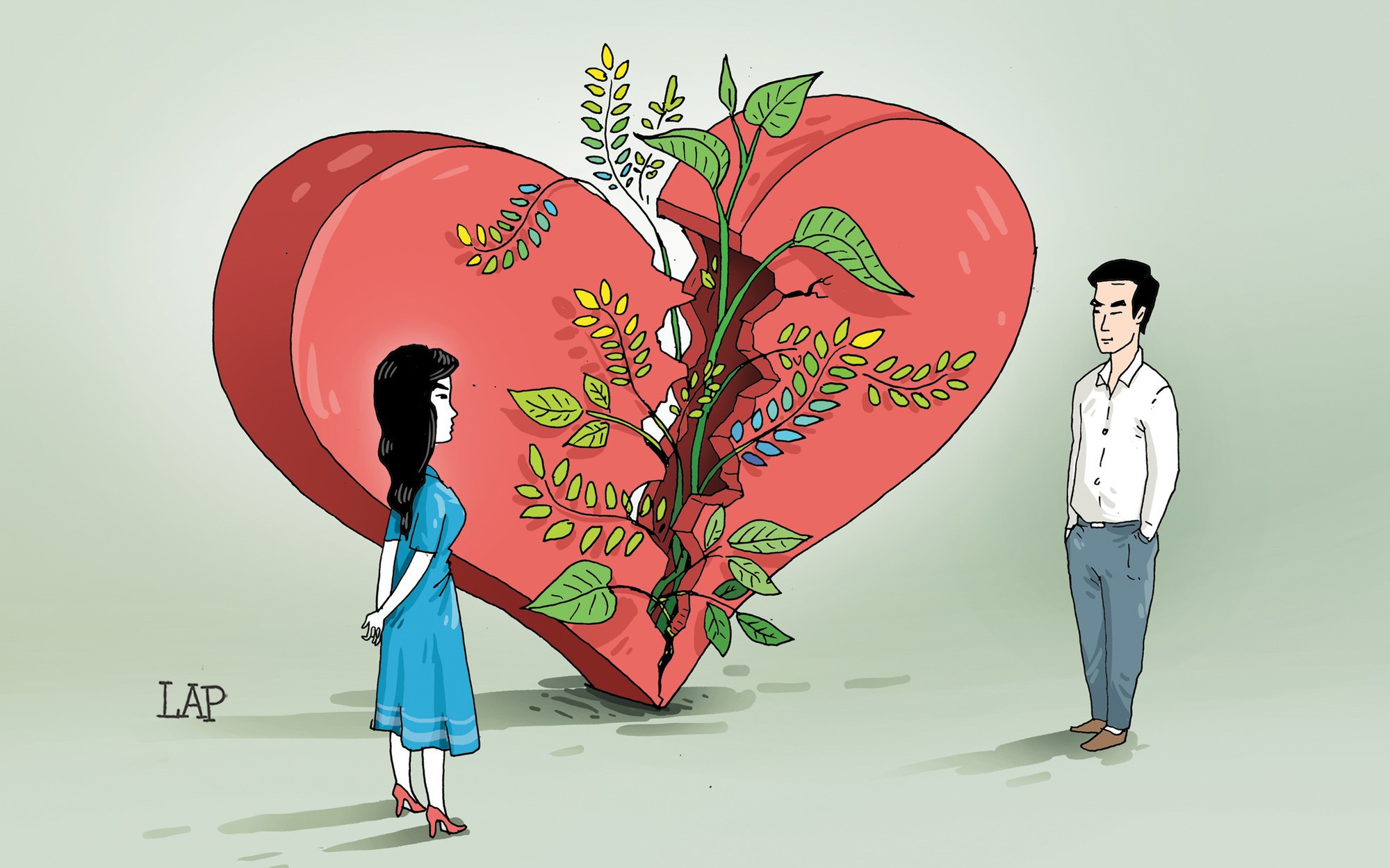 Giữa trưa đập cửa nhà bạn trai: Đeo đuổi làm chi cho khổ- Ảnh 3. Ứng xử văn hóa khi chia tay: lùi lại để bước qua