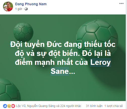 Đức thua Mexico 0-1, mạng xã hội nhớ... da diết Sane! - Ảnh 2.