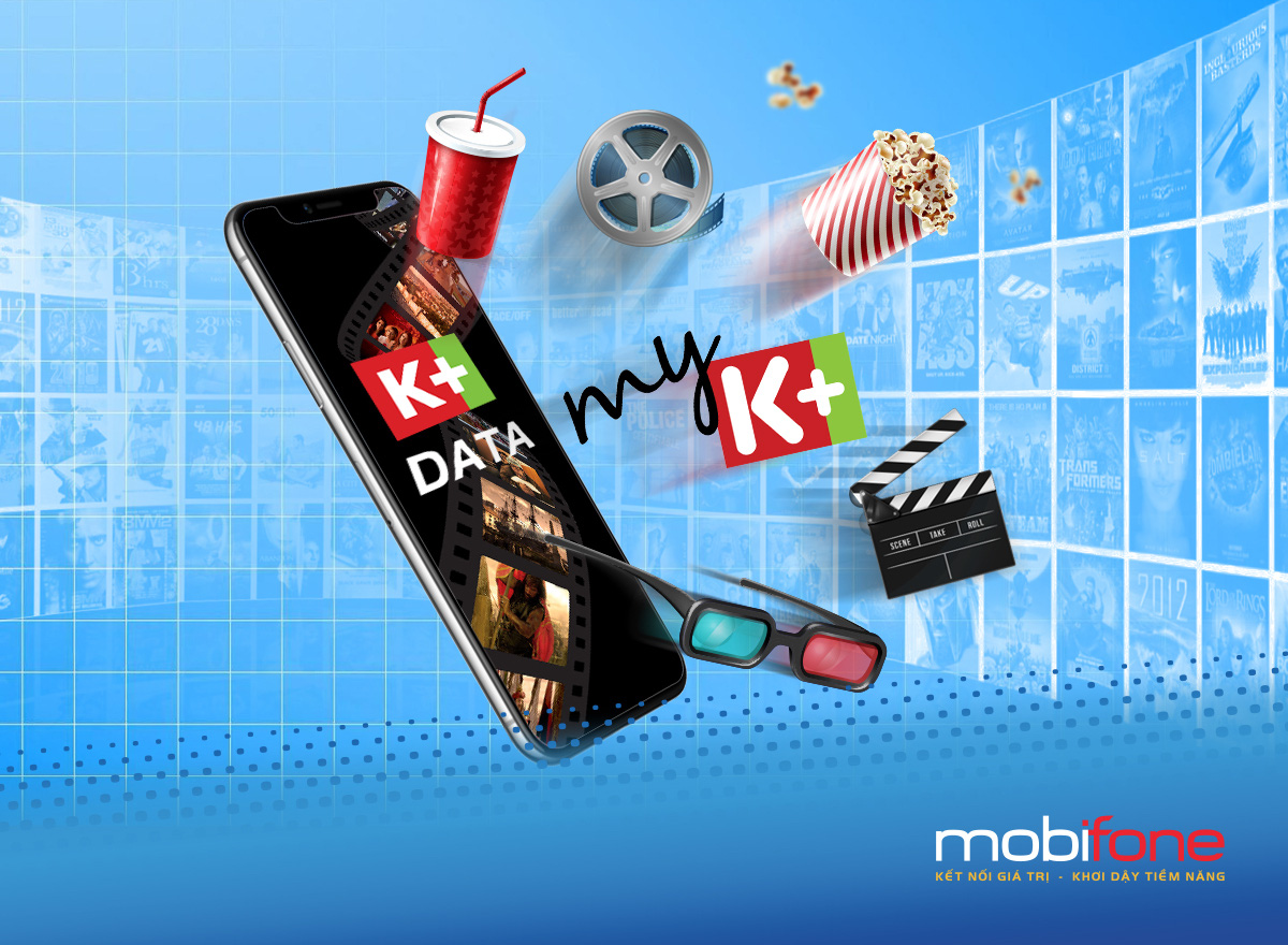 Giải trí cùng kho phim, clip với K+ Data của MobiFone - Ảnh 1. Giải trí cùng kho phim, clip với K+ Data của MobiFone - Ảnh 1.