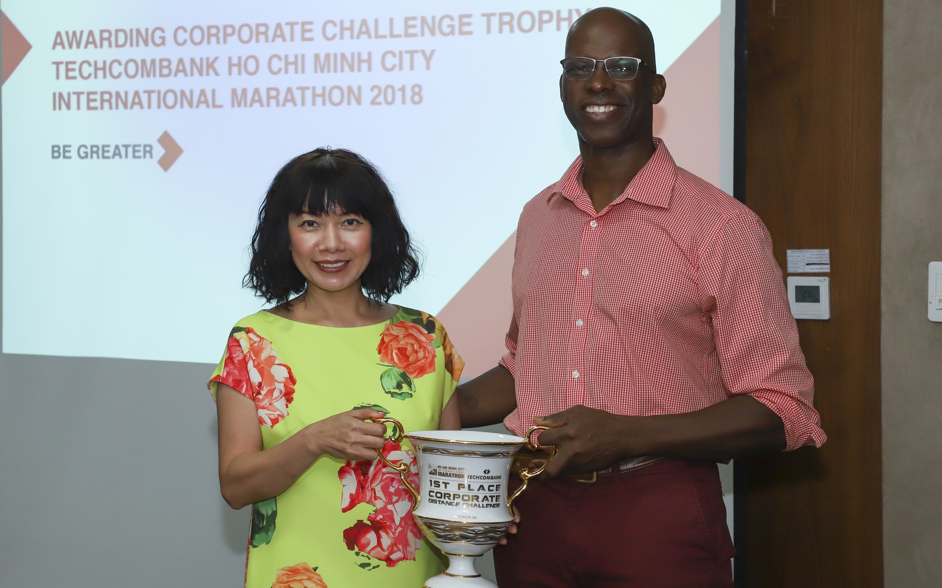 Techcombank nhận giải thưởng từ Giải Marathon quốc tế TP. Hồ Chí Minh