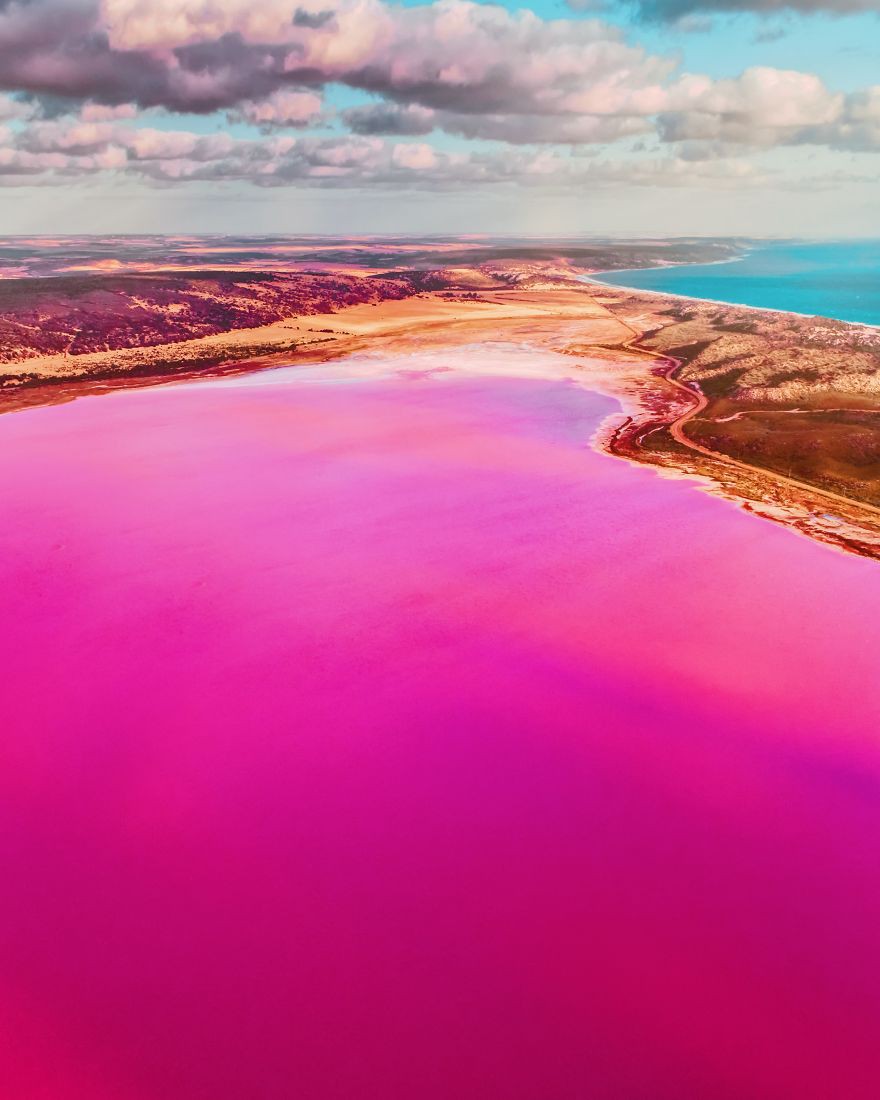 Kỳ lạ hồ nước màu hồng, đỏ, cam theo giờ - Ảnh 11.