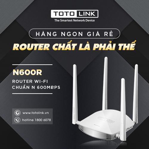 TOTOLINK N600R - sự lựa chọn thông minh cho wifi gia đình bạn - Ảnh 3. TOTOLINK N600R - sự lựa chọn thông minh cho wifi gia đình bạn - Ảnh 3.