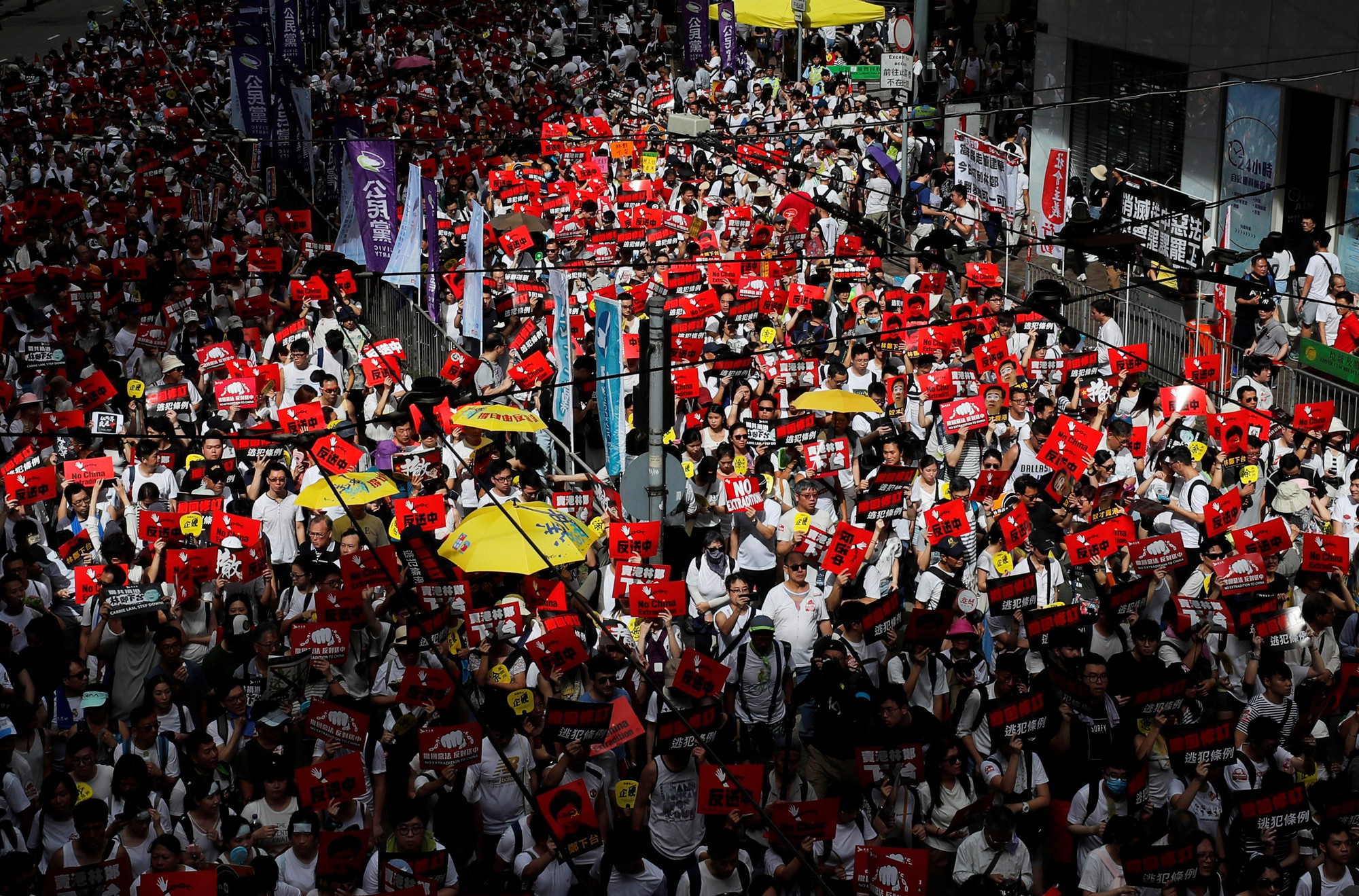 香港大規模示威反對引渡法案 - 圖3。