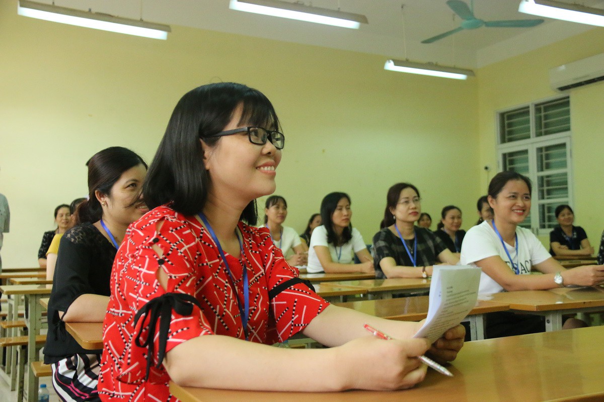 Chấm thi THPT quốc gia 2019: Nhanh nhưng không vội - Ảnh 1. Chấm thi THPT quốc gia 2019: Nhanh nhưng không vội - Ảnh 1.