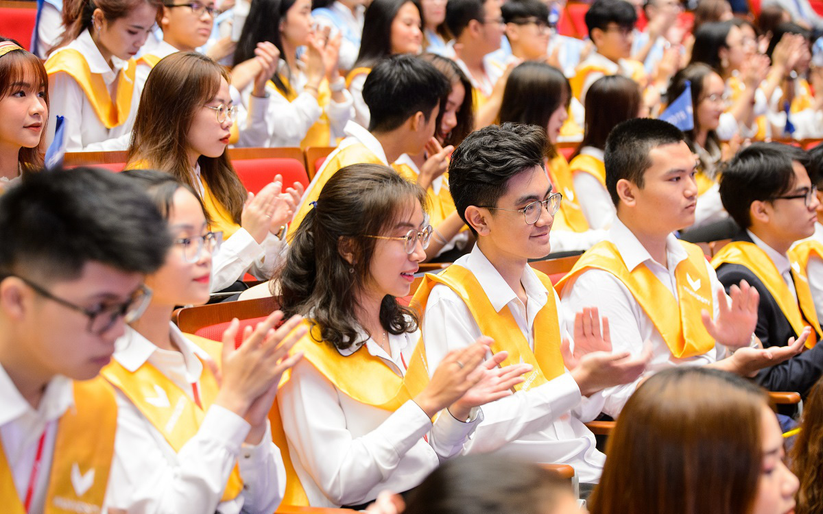 145 sinh viên VinUni đầu tiên tốt nghiệp- Ảnh 2. Đại học VinUni khai giảng khoá đầu tiên với 230 sinh viên