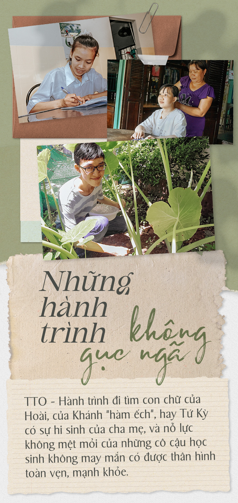 Những hành trình không gục ngã