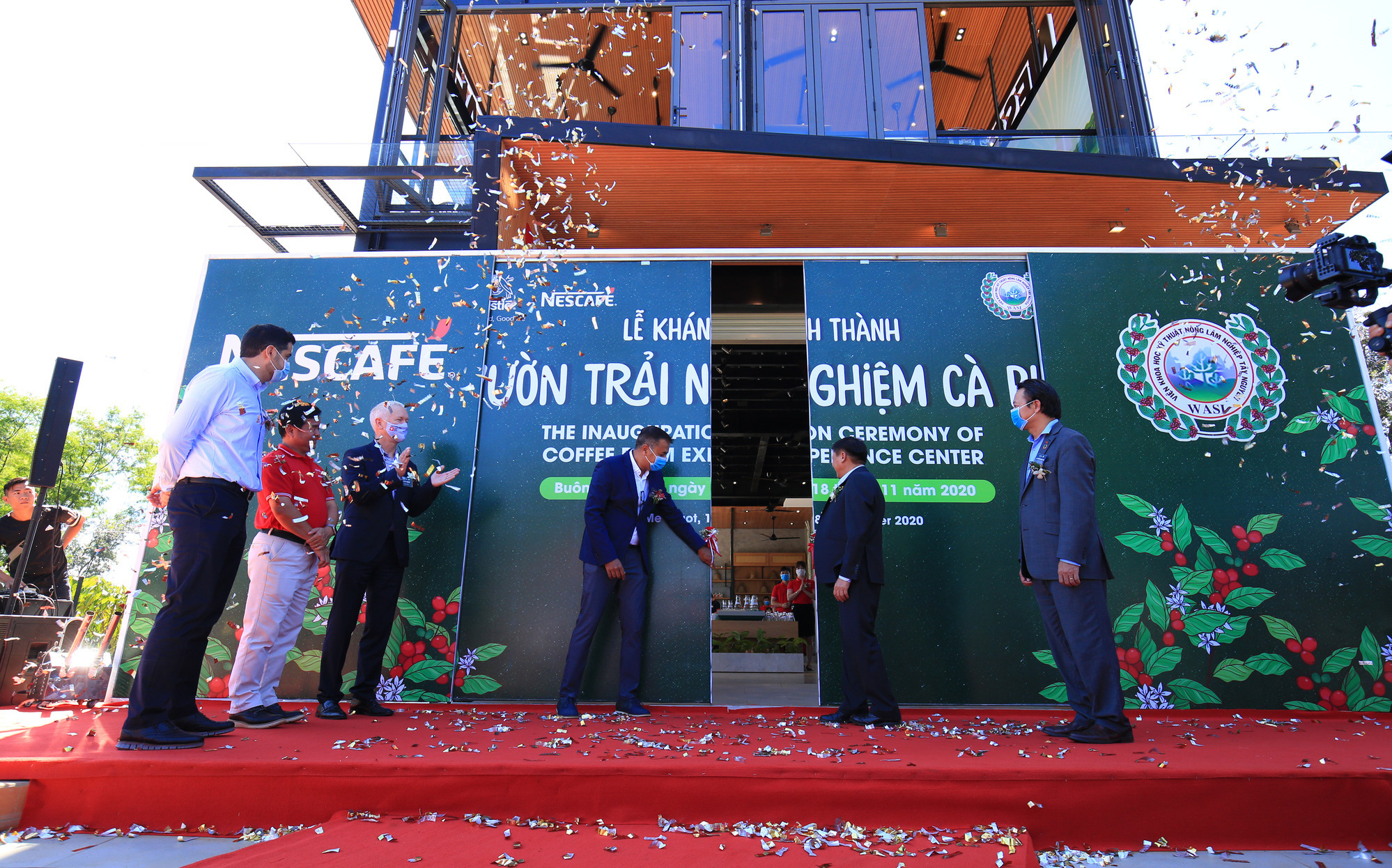 Khánh thành "Vườn trải nghiệm cà phê NESCAFÉ WASI" tại Tây Nguyên
