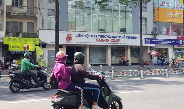 Liên hiệp Hợp tác xã thương mại TP.HCM (Saigon Co.op) trên đường Nguyễn Thái Học, quận 1, TP.HCM - Ảnh: NGỌC KHẢI