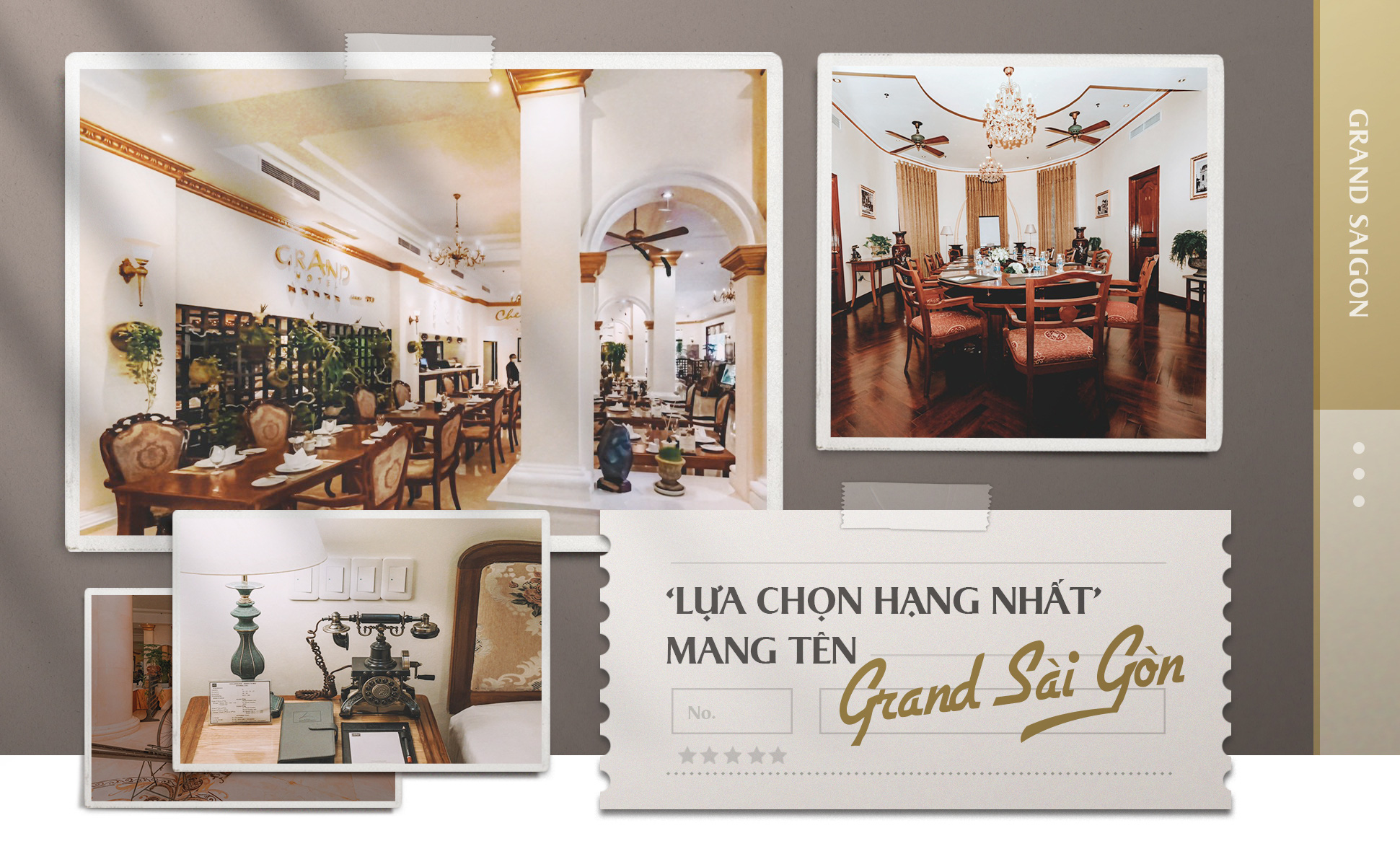 lựa chọn hạng nhất Grand Sài gòn