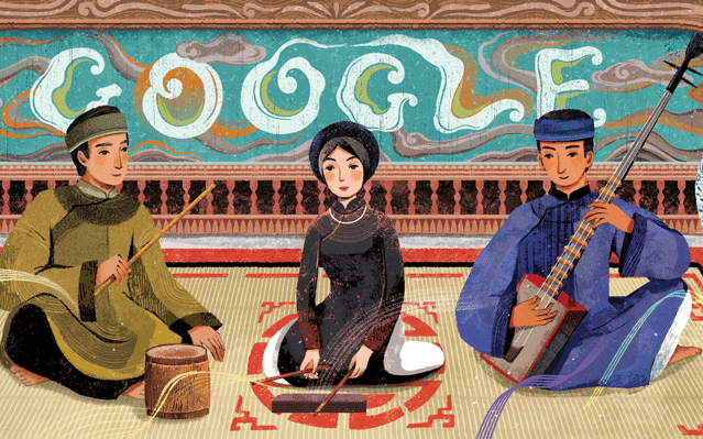 Cuộc điền dã lớn nhất lịch sử đưa ca trù thành di sản thế giới- Ảnh 8. Google tôn vinh ca trù để khuyến khích giới trẻ quan tâm văn hóa truyền thống