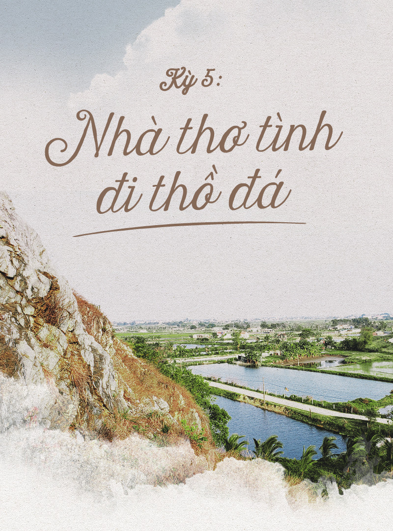 Nhà thơ tình đi thồ đá