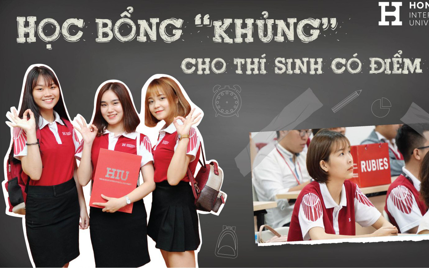 Nhiều suất học bổng 'khủng' cho thí sinh có điểm cao