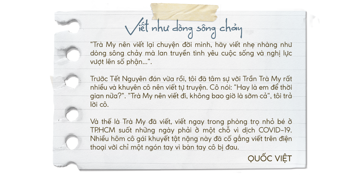 Tự truyện Trần Trà My: Tôi là thiên thần 6 chân - Ảnh 1.