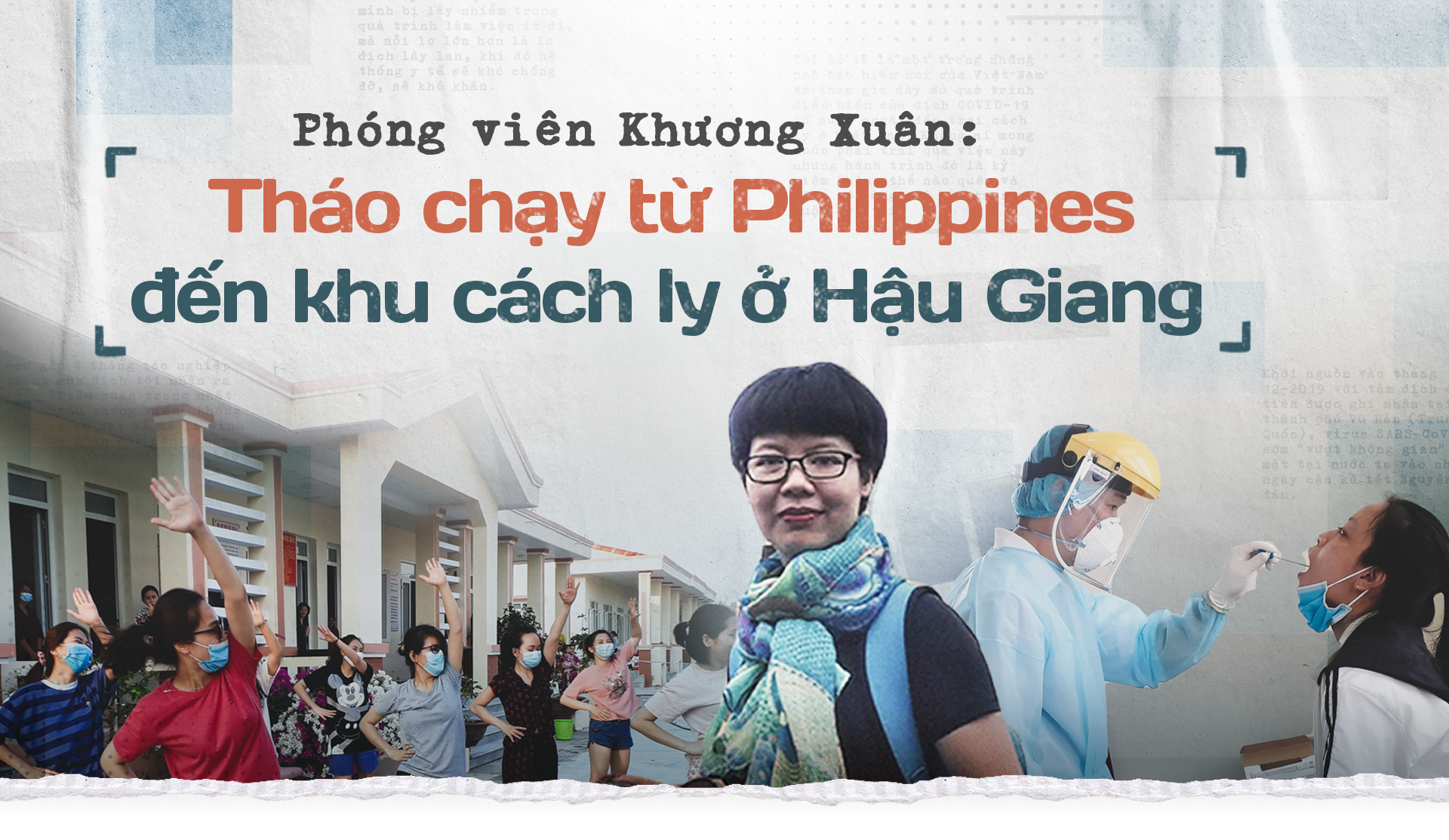 Tháo chạy từ Philippines đến khu cách ly ở Hậu Giang