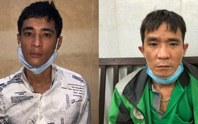 Tạm giữ băng trộm nhí chuyên bẻ khóa, đột nhập cửa hàng tiện lợi ở Thủ Đức- Ảnh 2. Cảnh sát truy bắt nhóm trộm xe trước cửa hàng tiện lợi trung tâm TP.HCM