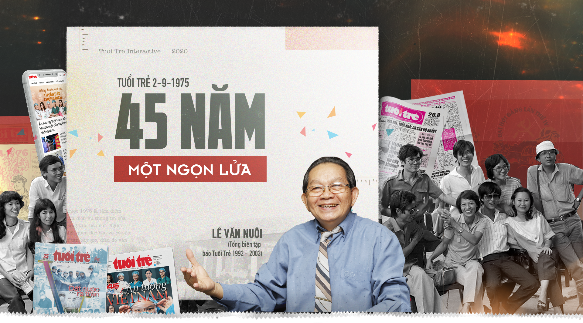 45 năm một ngọn lửa