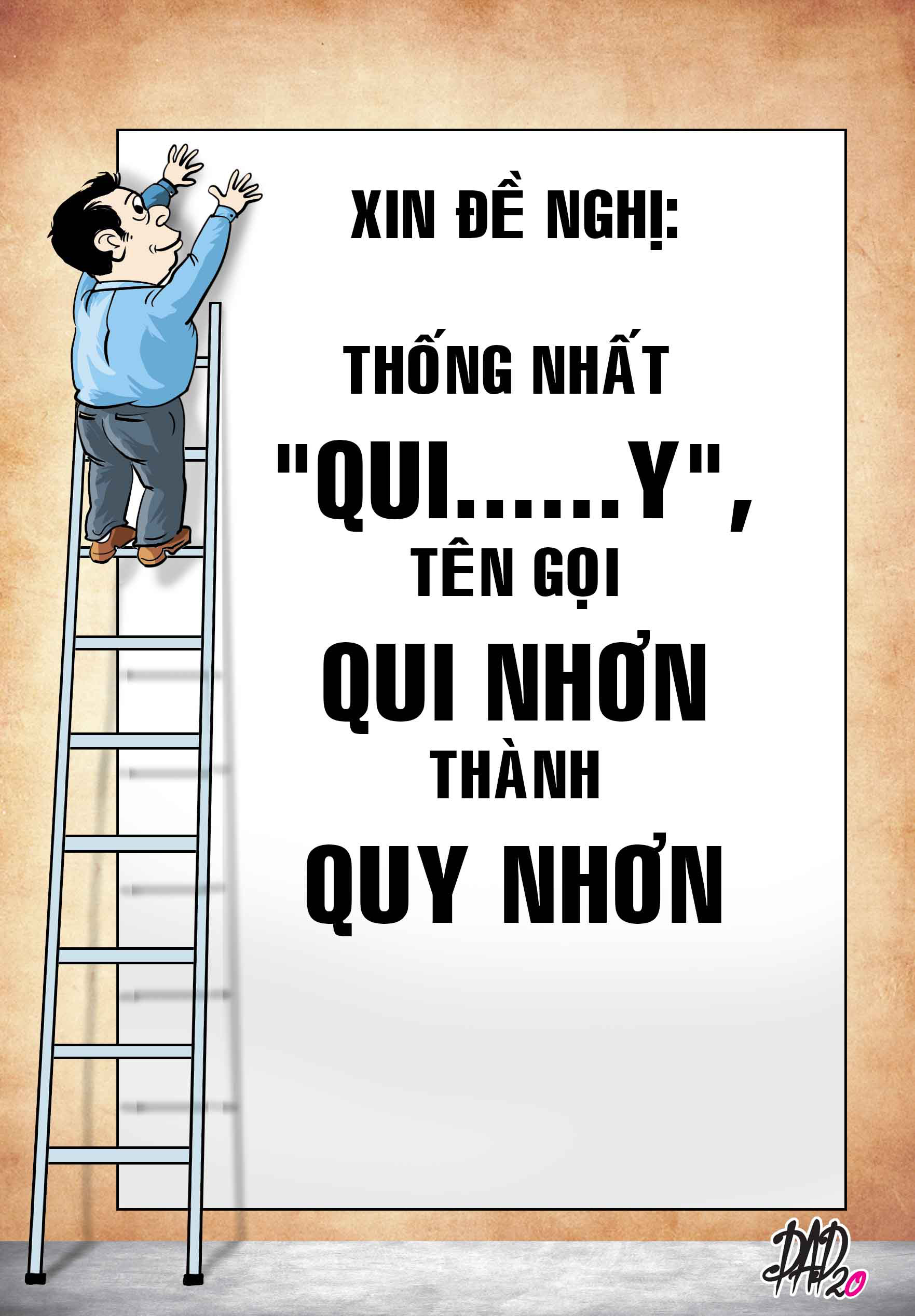 Vì sao đổi tên thành phố Qui Nhơn thành Quy Nhơn?