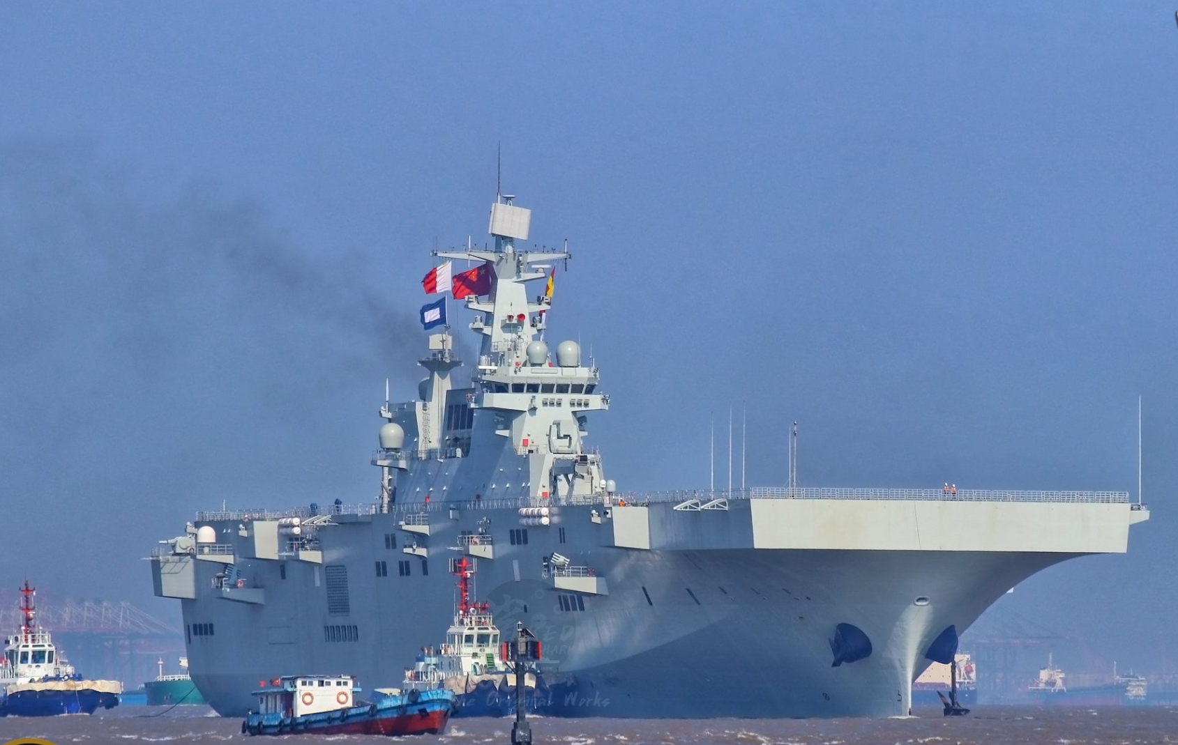 Китай 75. Chinese Navy Type 075 LHD. УДК Китая 075. 075 LHD. Type-075 LHD.