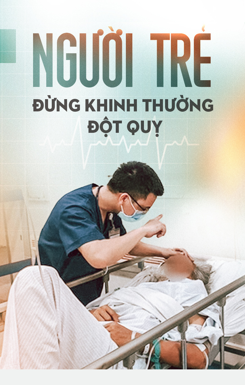 Người trẻ: Đừng khinh thường đột quỵ