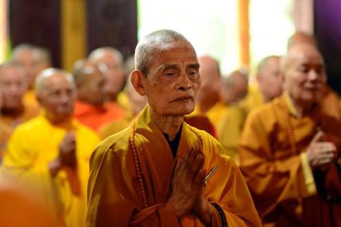 Pháp chủ Giáo hội Phật giáo Việt Nam Thích Phổ Tuệ viên tịch sau 105 năm trụ thế - Ảnh 2.