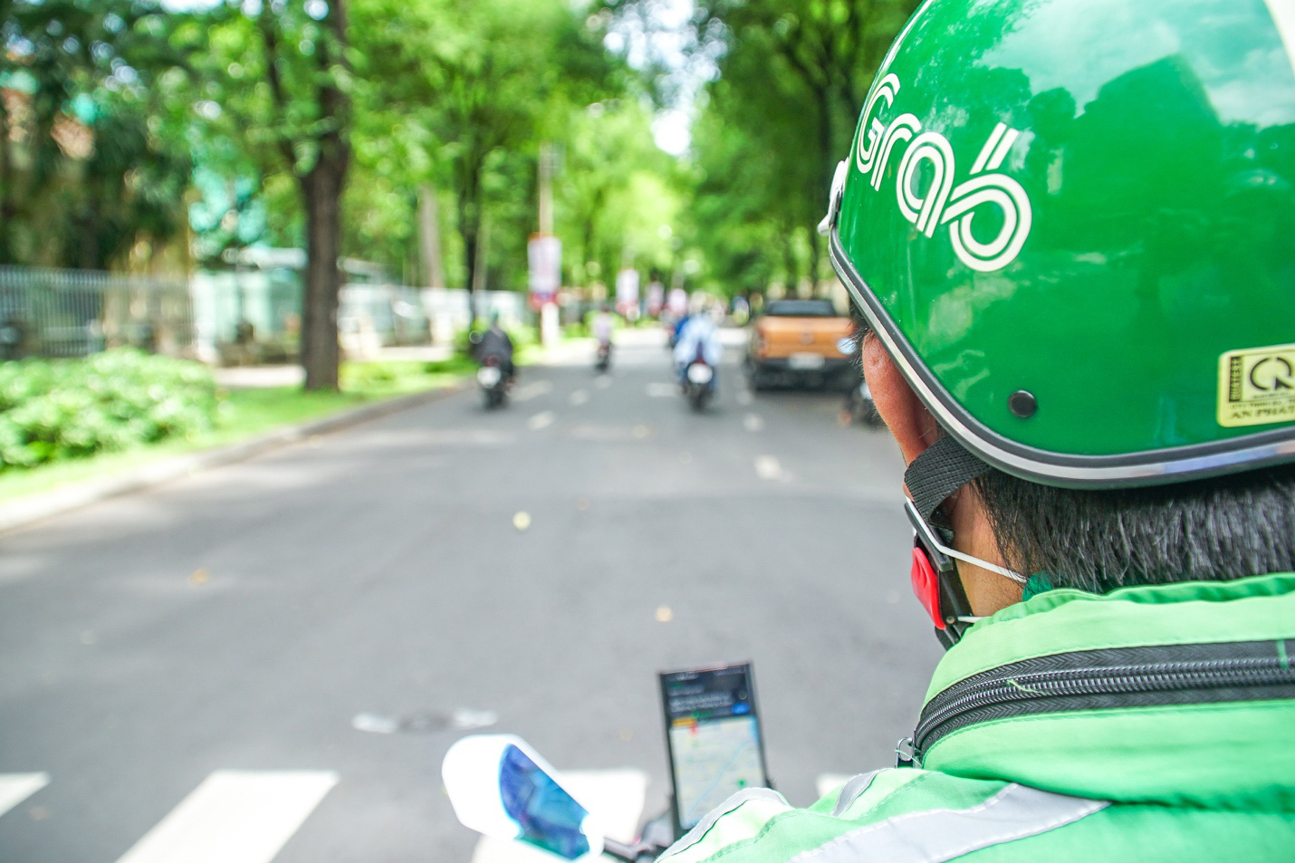 Bác tài Grab và chuyện chưa kể về những cuốc xe mùa dịch - Ảnh 4. Bác tài Grab và chuyện chưa kể về những cuốc xe mùa dịch - Ảnh 4.