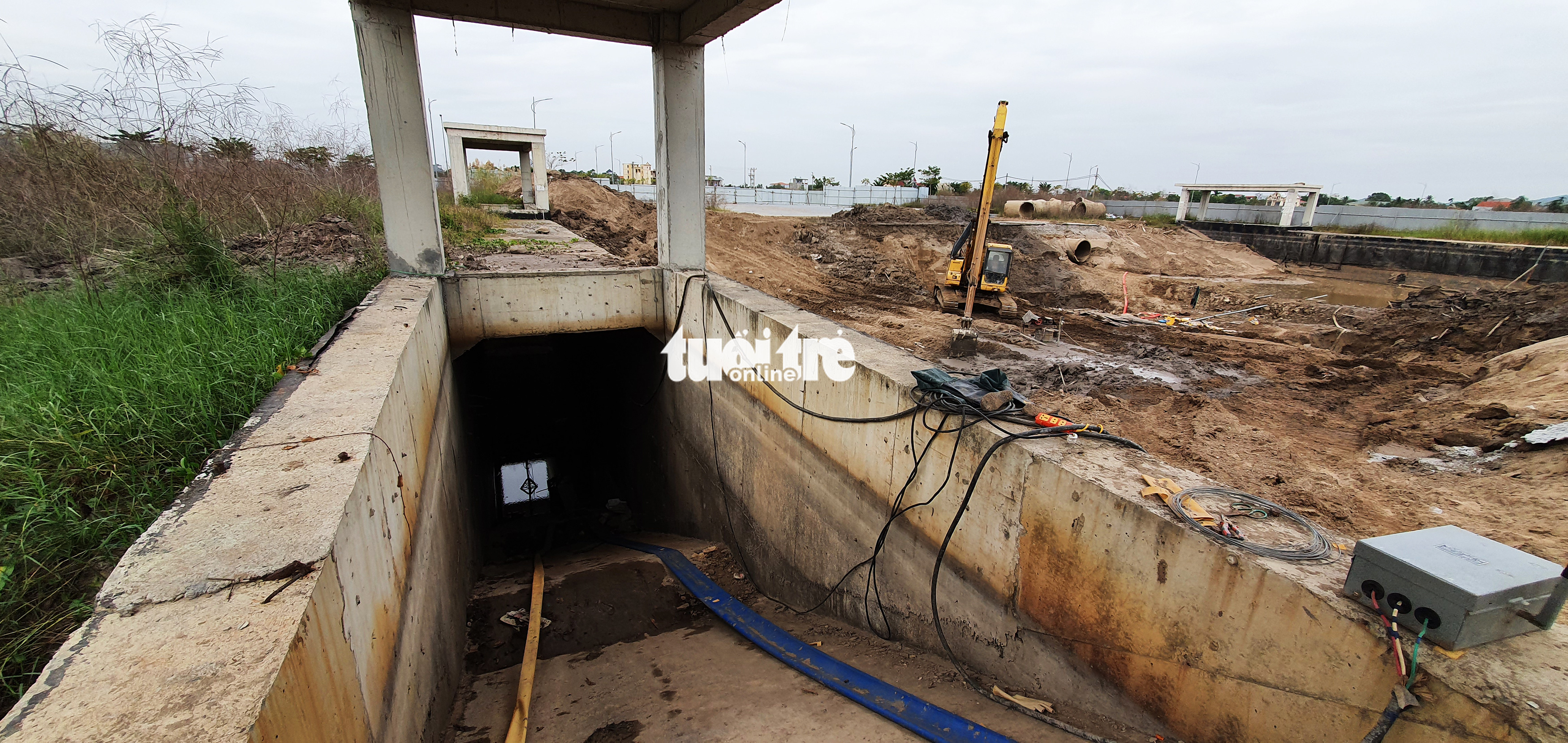 Hải Phòng: Sụt lún hầm đường bộ tại dự án khu đô thị Bắc Sông Cấm - Ảnh 4.