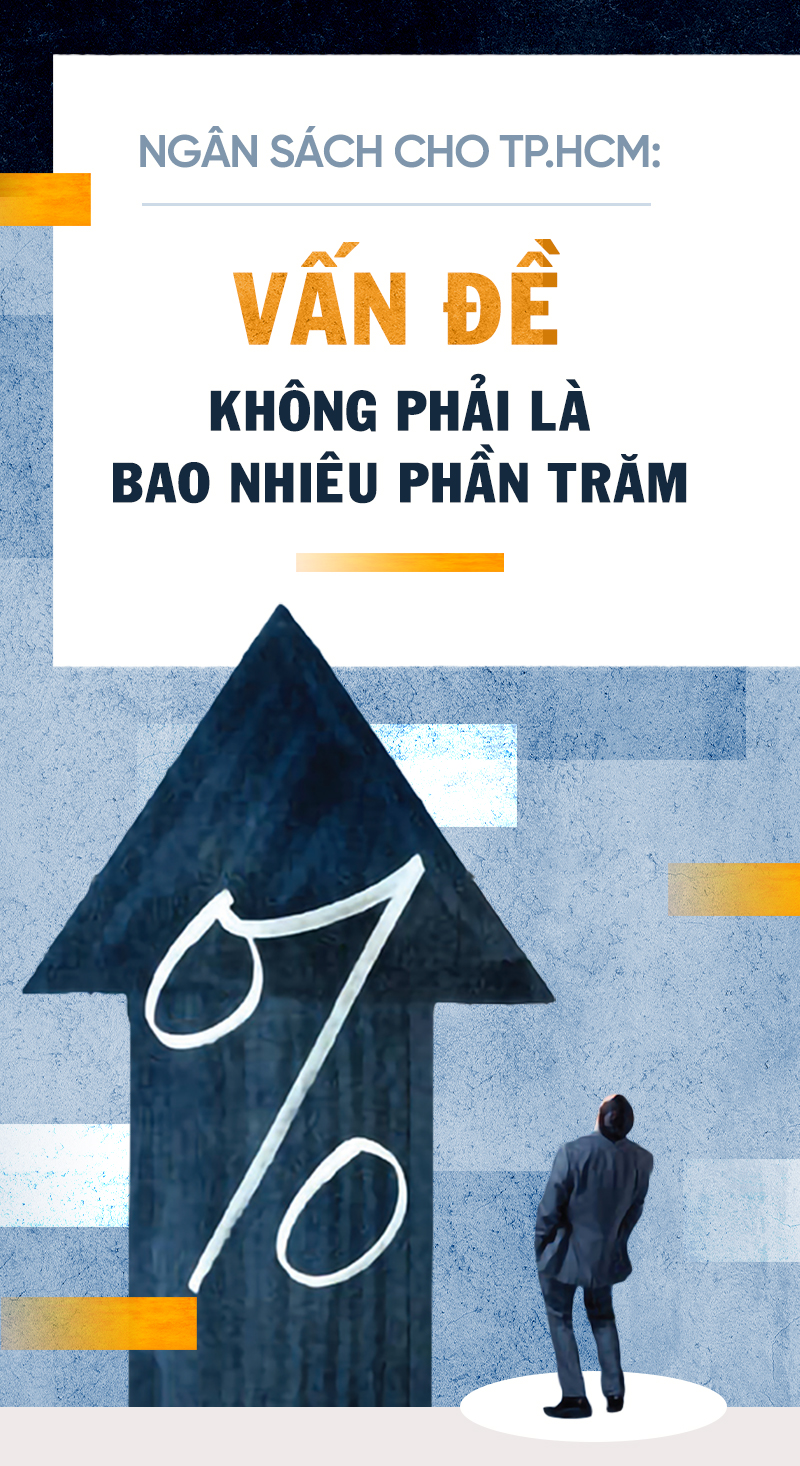 Ngân sách cho TP.HCM: Vấn đề không phải là bao nhiêu phần trăm