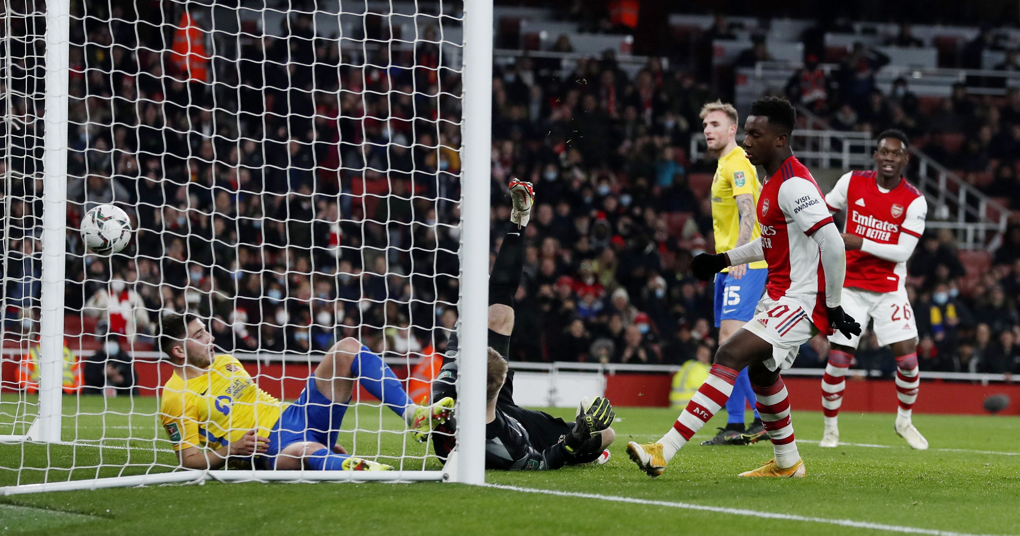 Đè bẹp Sunderland, Arsenal vào bán kết Cúp Liên đoàn - Ảnh 1.